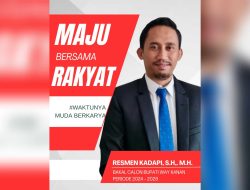 Pilkada 2024: Resmen Kadapi Bakal Sapu Bersih Korupsi di Waykanan