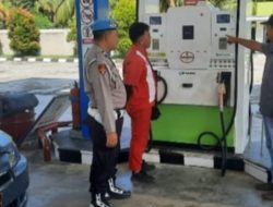 Polsek Pesisir Utara Antisipasi Kecurangan di SPBU