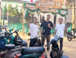 Scooter Timur Bersatu Berbagi Berkah di Lampung Timur