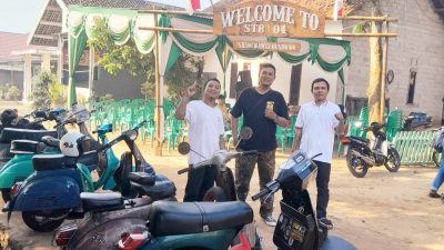 Scooter Timur Bersatu Berbagi Berkah di Lampung Timur