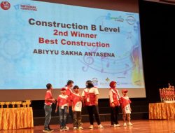 Abiyyu Sakha Antasena Senang Juarai Lomba Lego