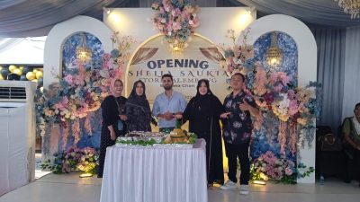 Grand Opening, Shella Saukia Store Resmi Buka Pintu Pertama di Palembang