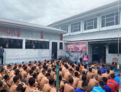 Jelang Ramadan, Rutan Kelas IIB Krui Merazia Seluruh Kamar Hunian Napi