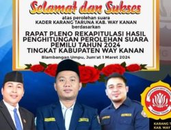 3 Punggawa Karang Taruna Way Kanan Terpilih sebagai Anggota DPRD