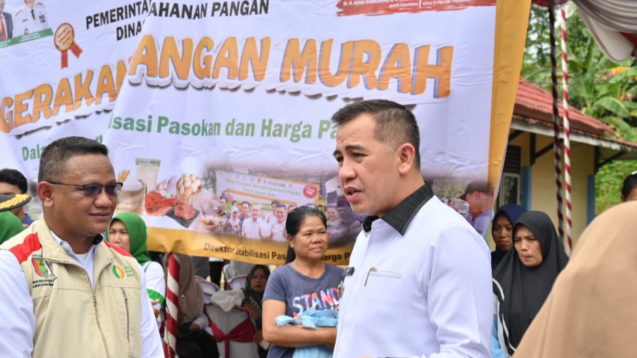 Pesawaran Redam Dampak Inflasi Lewat Gerakan Pangan Murah