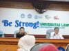 Unila dan KPK Lawan Korupsi di Perguruan Tinggi