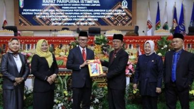 Sekdaprov Lampung Lepas LKPJ Kepala Daerah 2023