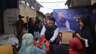 KNPI Lampung dan GPL Bantu Warga Kurang Mampu