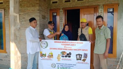 Hofagi Salurkan Bantuan Sembako untuk Masyarakat