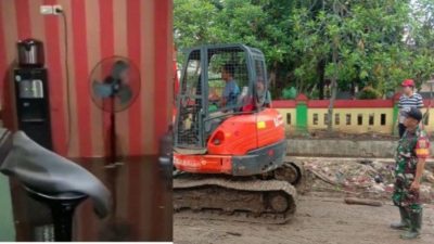 Banjir di Umbul Kunci Telukbetung Timur Teratasi