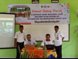 Dinas Pendidikan Tanggamus Gelar Olimpiade Sains Nasional Tingkat SD