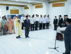 Kemenag Lampung Lantik Jumadi Jadi Kabid Bimas Hindu