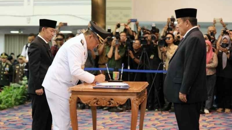 Aswarodi Resmi Pj Bupati Lampung Utara