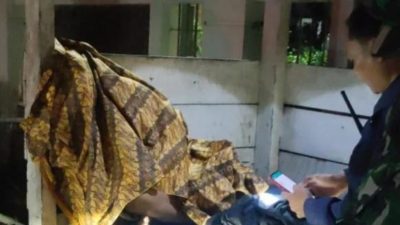 Pria Gempal Ditemukan Tewas di Gardu Pahoman Bandarlampung 