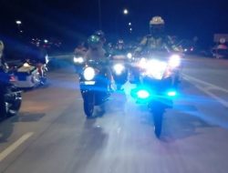 Antisipasi Kejahatan: Polda Lampung Kawal Pemudik Motor 