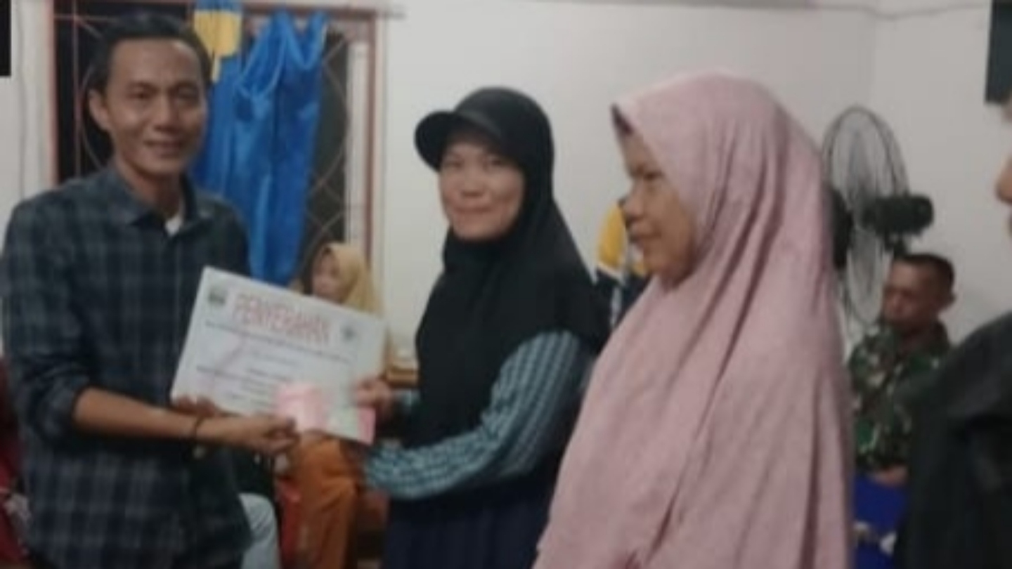 40 KPM Pekon Seray Pesisir Barat Terima BLT