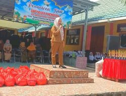 SMPN 1 Menggala Bantu Siswa Kurang Mampu