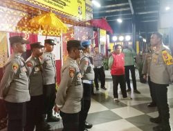 Kapolres Tulang Bawang Tinjau Kesiapan Pos Lebaran