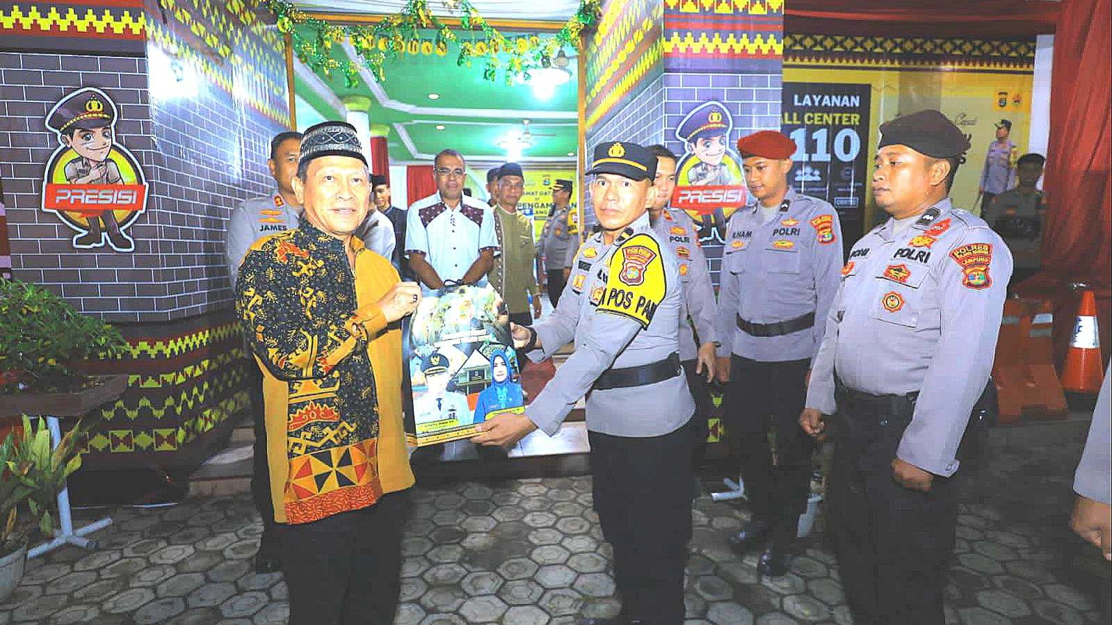 Pj Bupati Tulang Bawang Tinjau Persiapan Mudik Lebaran