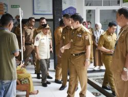 Pj Bupati Tubaba Periksa Kesiapan Puskesmas Pasca Cuti