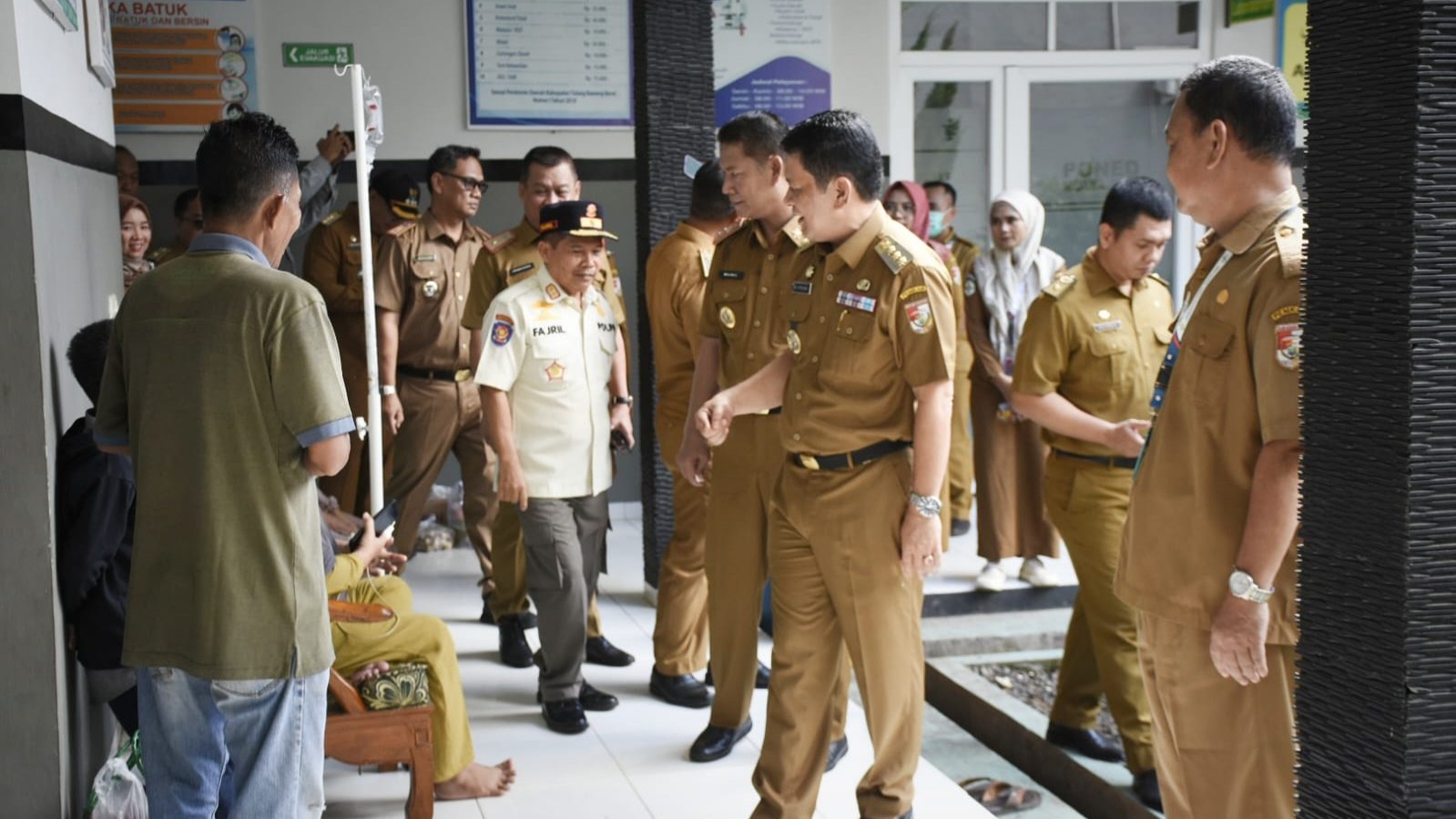 Pj Bupati Tubaba Periksa Kesiapan Puskesmas Pasca Cuti