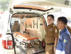 Pj Bupati Tubaba Siap Perbaiki Layanan Ambulans