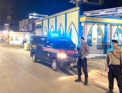Samapta Polres Tulang Bawang Siaga Malam