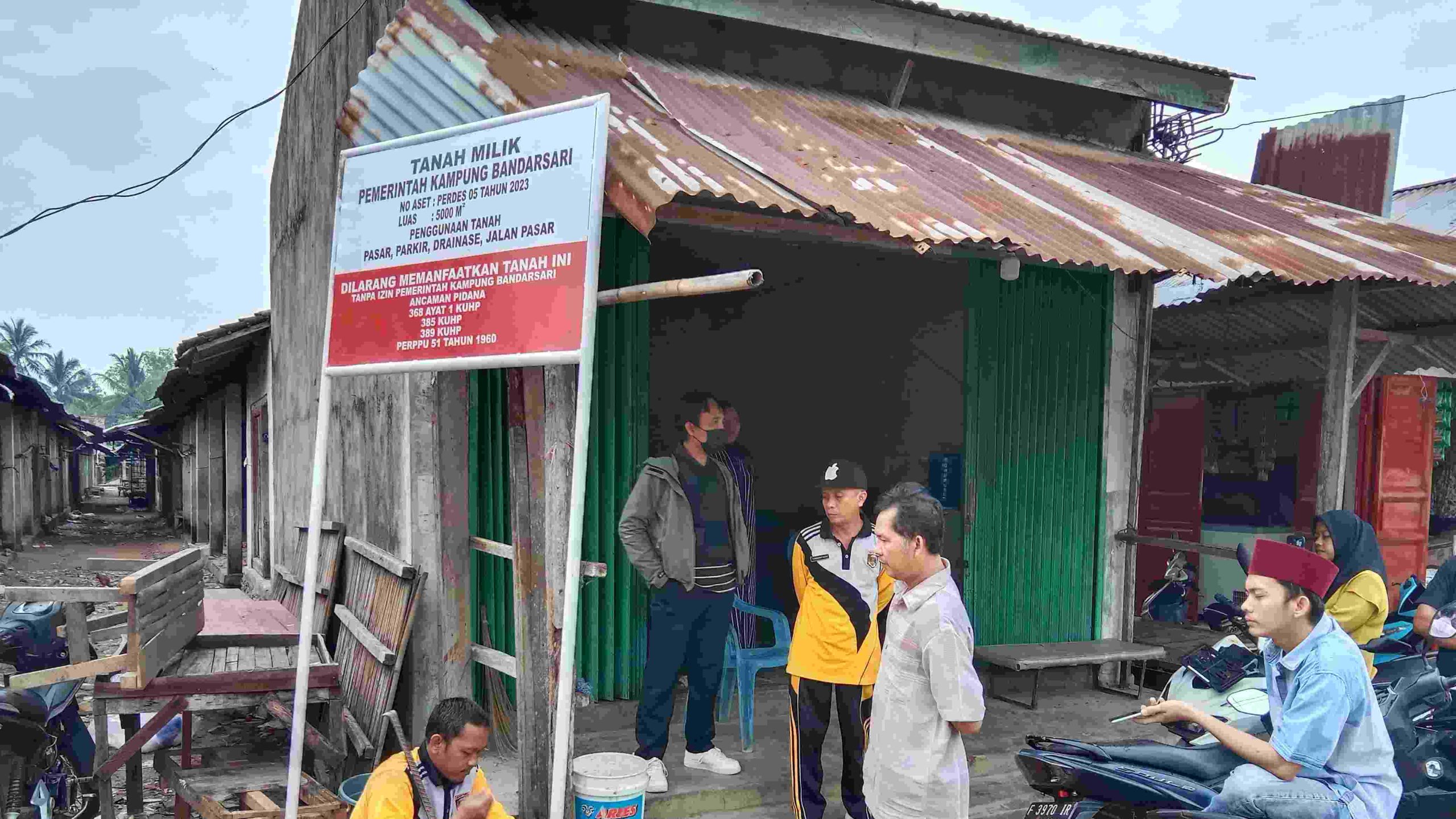 Kepala Kampung Bandar Sari Tersandung Skandal Perdes Palsu?