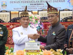 Wabup Paparkan Sukses Pesibar di Sidang Paripurna HUT Ke-11