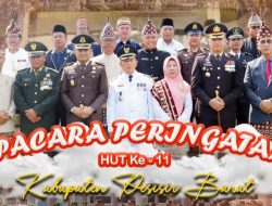 HUT Ke-11 Pesisir Barat: Kapolres Ajak Jaga Kamtibmas