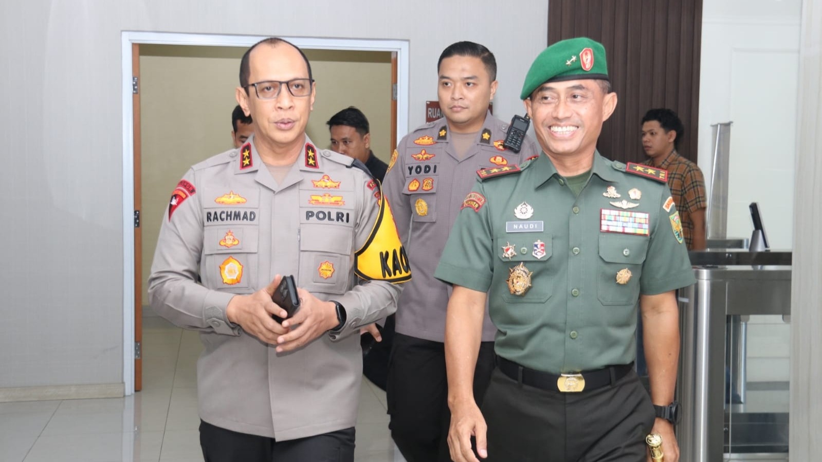 Pangdam II Sriwijaya-Kapolda Sumsel Pererat Kemitraan Keamanan