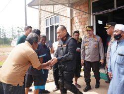 Kapolda Sumsel Tinjau Lokasi Pembuatan Sumur Bor
