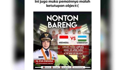 Foto Wajah Eva Dwiana Bikin Geleng Kepala di Poster Nobar