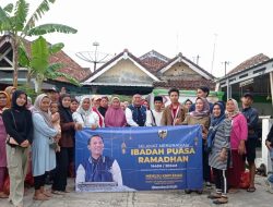 KNPI Lampung dan GMNI Bagikan Sembako di Bandarlampung