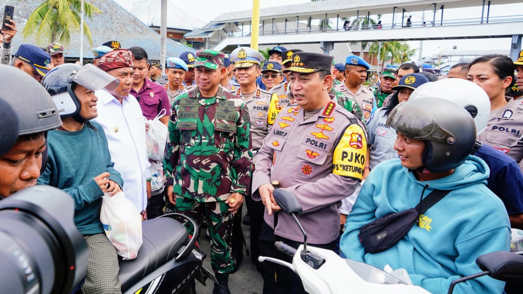 TNI-Polri Komitmen Beri Rasa Aman ke Pemudik
