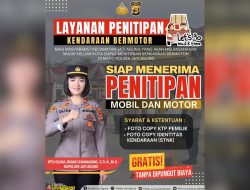 Polsek Jati Agung Buka Layanan Penitipan Kendaraan Gratis