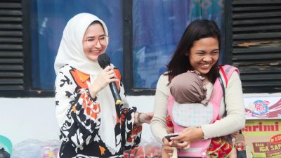 Nanda Indira Dendi Buka Pasar Murah Mandiri