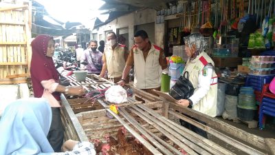 Jelang Hari Raya Idul Fitri, Pemkab Pesawaran Sidak Pasar Kedondong