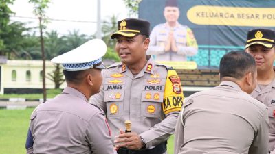 Polres Tulang Bawang Gelar Halal Bihalal Idul Fitri
