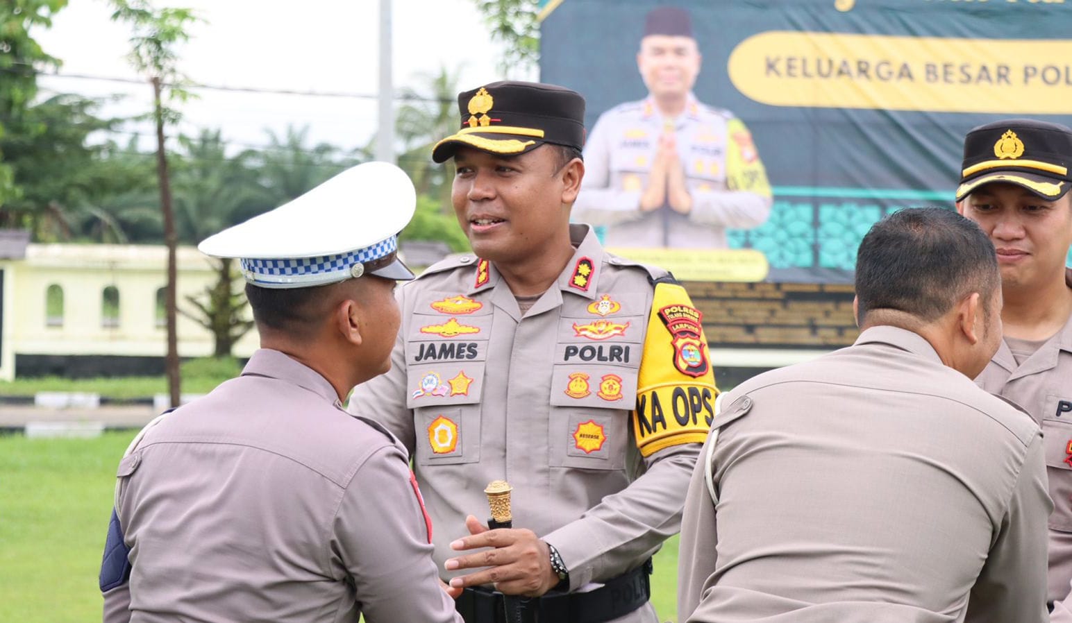 Polres Tulang Bawang Gelar Halal Bihalal Idul Fitri