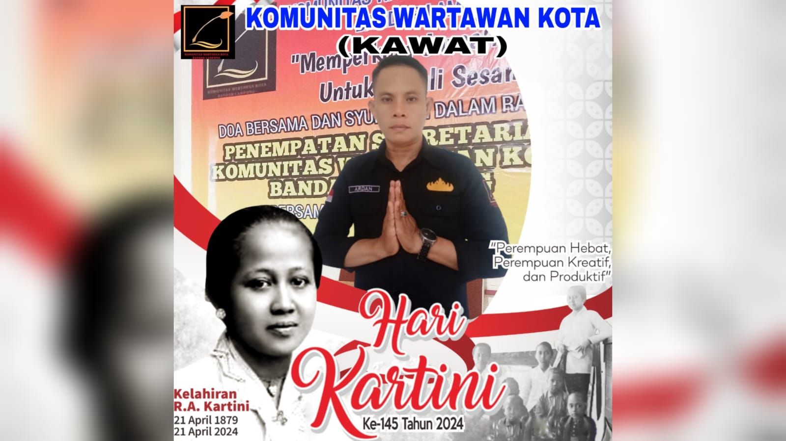 Hari Kartini: Kawat Bandarlampung Gelorakan Semangat Emansipasi