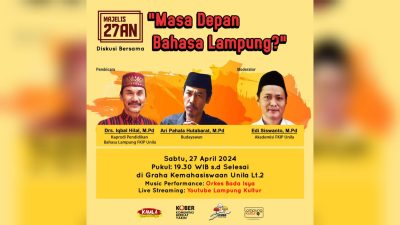 Menyoal Masa Depan Bahasa Lampung: Ancaman dan Peluang