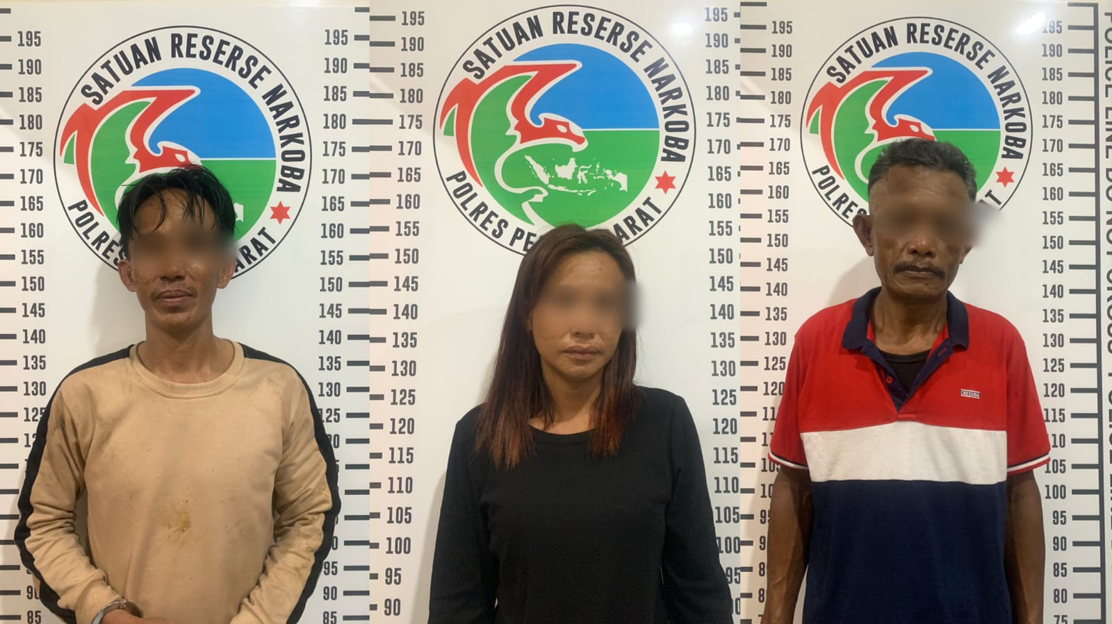 Narkoba: 2 Pria dan 1 Wanita Diamankan Polres Pesisir Barat