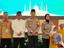 Polda Lampung Buka Puasa Bersama Anak Yatim dan Media