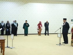 Rektor Unila Lantik Wakil Rektor BUK dan Ketua LPPM