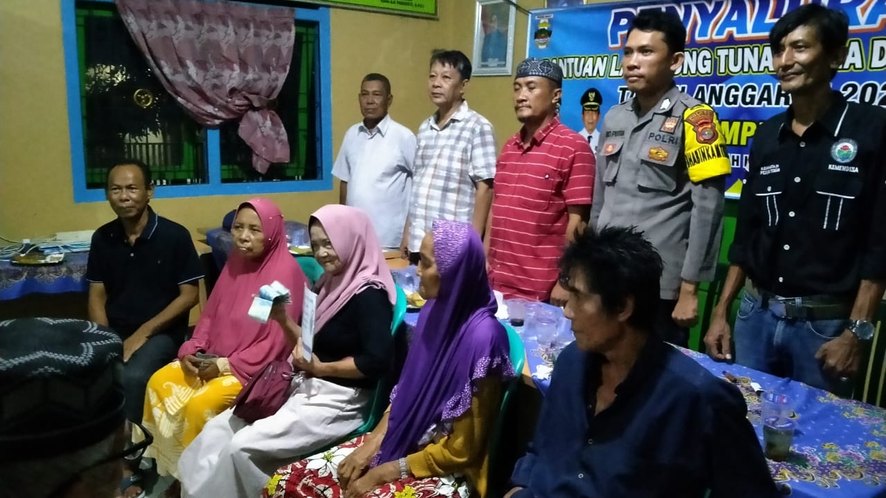 50 KPM Pekon Kampung Jawa Terima BLT-DD