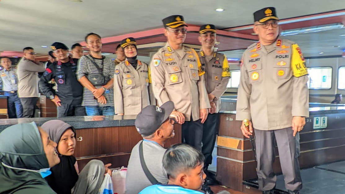 Arus Mudik Lebaran di Lampung Berlangsung Aman dan Nyaman