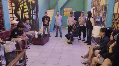 Polres Tulang Bawang Bersihkan THM dari Narkoba