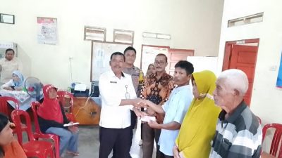 Pemerintah Tiyuh Marga Asri Salurkan BLT