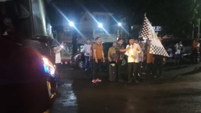Pemkot Bandarlampung Lepas 44 Jemaah Umrah Gratis
